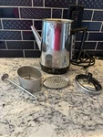 Vintage General Electric Automatic Percolator Cat No. 71P33-10 Cup. Fixed Price $35.00.