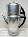 Vintage Flavo-drip Deluxe 8 Cup West Bend Percolator Coffee Pot Aluminum. Fixed Price $25.00.