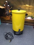 Vintage Curry Penncrest 36 Cup Party Coffee Percolator Model 2159 With Box Vg+. Fixed Price $7.00.