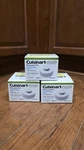 3 Pk Cuisinart Replacement Filter GF-80 Clean Water Countertop Filtration Sealed. Fixed Price $80.00.