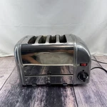 Dualit Slice Classic Toaster Polished Chrome Made In England BR/11EA86 1745W. Fixed Price $200.00.