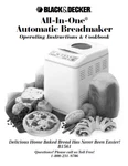 Black & Decker Bread Maker Machine Directions Instruction Manual Recipes Various. Fixed Price $19.99.