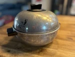 Vtg West Bend Aluminum Bun Bread Warmer Serving Oven '50S 3 Pc Basket Insert. Fixed Price $17.82.