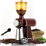 Stainless Steel Coffee Grinder Electric With 8 Grinding Settings Flat Burr. Fixed Price $141.99.