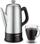 Cuisinart Classic Cup Percolator, PRC-12N, Stainless Steel. Fixed Price $79.99.