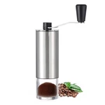 Lhs Manual Coffee Grinder With Ceramic Conical Burr Stainless Steel Silver. Fixed Price $28.64.