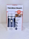Hamilton Beach Custom Blade Coffee Grinder Black 4-14 Cups 150W 80393FG. Fixed Price $28.99.