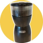 Delonghi KG40 Blade Electrical Coffee Herb Nut Spice Grinder Mill Black Clear. Fixed Price $18.37.