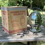 Hamilton Beach 21CM Electric Percolator 15-35 Cup Buffet Model With Box C1950S. Fixed Price $39.95.
