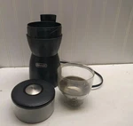 Delonghi KG40 Blade Electrical Coffee Herb Nut Spice Grinder Mill Black Clear. Fixed Price $34.99.