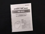 Hitachi HB-B101 Bread Maker Machine Instructions Manual & Recipes. Fixed Price $19.99.
