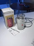 Vintage White Braun KSM1 Coffee Burr Mill Grinder Dieter Rams Original Packaging. Fixed Price $200.00.