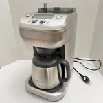Breville BDC650BSSUSC Control Coffee Maker Grinder Tested Works. Fixed Price $129.99.