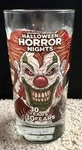 Universal Studios Halloween Horror Nights 2021 Glass Cup 30 Years Fears Clown. Fixed Price $19.99.