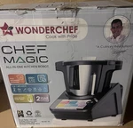 Wonderchef Magic Cooking Food Processor Touchscreen Scale Auto Clean Black. Fixed Price $200.00.