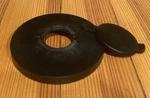 Enzoo Burr Coffee Grinder Model EZ-20A Part, Ground Container Lid W/ Seal. Fixed Price $14.99.