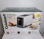 Cuisinart Simplitouch Xl Color Touchscreen 2-SLICE Toaster Free Shipping. Fixed Price $91.99.
