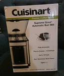 Cuisinart Premier Coffee Series Supreme Automatic Burr Mill Grinder. Fixed Price $69.99.
