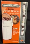 Proctor Silex Fresh Durable Coffee Grinder E160BY Retractable Cord New. Fixed Price $24.98.