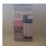 Black+decker CBG110S Stainless Steel Blade Coffee Grinder, Silver/black. Fixed Price $20.00.