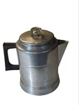 Vintage Complete Worthmore Aluminum 9 Cup Campfire Stove Coffee Pot - U.s.a. Fixed Price $20.00.
