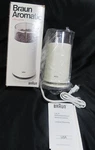 Vintage Braun Ksm 2 Aromatic White Electric Coffee Grinder. Fixed Price $45.00.