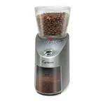 Capresso 575.05 Infinity Plus Conical Burr Grinder Stainless Steel. Fixed Price $148.00.