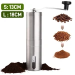 Stainless Steel Manual Coffee Bean Grinder Mill Kitchen Hand Grinding Tool. Fixed Price $14.99.