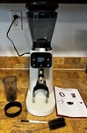 Tuni G2 Burr Electric Coffee Grinder With Hopper Ivory Adjustable Timer.. Fixed Price $105.00.