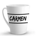 Carmen Female Name 12 Oz Ceramic Latte Mug Coffee Cup. Fixed Price $12.58.