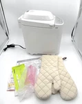Panasonic SD-BMT2000-W 2-LOAF Maker Bread, Pizza Dough, Mochi & More. Fixed Price $235.00.