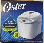 Oster Express Bread Machine Model CKSTBR9050-NP 2 Lb Loaf Gluten Free Setting. Fixed Price $84.99.