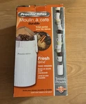 Proctor Silex Fresh Electric Blade Coffee & Spice Grinder 1.5OZ 150W White. Fixed Price $19.99.