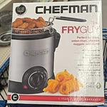 Chefman Guy Deep Fat Fryer Stainless Steel 4.2 Cup Electric Easy Clean. Fixed Price $13.00.