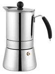 Cuisinox COF-8104 Amore Stainless Steel Stovetop Espresso Coffee Maker, 4-CUP, 6. Fixed Price $40.51.