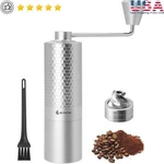 Manual Coffee Grinder Stainless Steel Burrs Dual-bearing Design Compact Portable. Fixed Price $57.61.