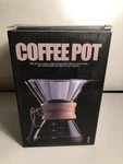 Coffee Pot Glass Kettle Pour Over Simple Design. Fixed Price $10.00.