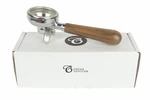 Quickmill Portafilter Coffee Espresso Machine Walnut Handle 2 Spout, 14G Basket. Fixed Price $52.70.