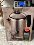 Vintage Copco Stove Top/camping Percolator Stainless Steel 8 Cup Coffee Pot New. Fixed Price $24.99.