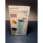 Brentwood CG-158BL 4-OUNCE Coffee And Spice Grinder New Open Box. Fixed Price $24.00.