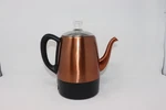 Euro Cuisine PER04 Stainless Steel Electric Coffee Percolator Cup Copper Brew. Fixed Price $49.99.
