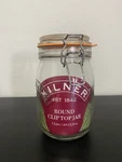 Kilner Square Swing Top Glass Jar 1L / 34OZ Clip Airtight Storage. Fixed Price $15.00.