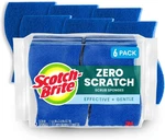 Zero Scratch Scrub Sponge, 6 Kitchen Sponges For Cleaning Around The Home, Bathr. Fixed Price $13.95.