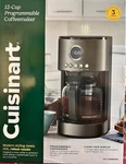 Cuisinart Stainless Steel 12-CUP Coffee Machine, Black. Brand New Never Opened. Fixed Price $40.00.