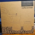 Triple Tree Manual Coffee Grinder Ceramic Burr Stainless Steel Handle. Fixed Price $36.88.