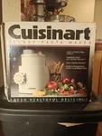 Cuisinart Deluxe Pasta Maker DPM-3, 3-LB Capacity Made Italy (white) Rare. Fixed Price $212.00.