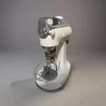 Kitchenaid Model 4C Stand Mixer 10-SPEED Vintage Ivory White Tested Works Euc. Fixed Price $100.00.