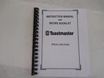 Toastmaster Bread Machine Manual 1187S 1193 1194 1195 1196 1197S 1198. Fixed Price $21.99.