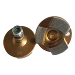 Techtongda 3 Pcs 220V Hand-push Concrete Floor Grinder Diamond Grinding Head. Fixed Price $97.65.