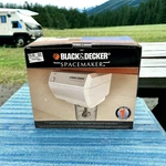 Black & Decker Spacemaker Under Counter Coffee Grinder Food Processor Open Box. Fixed Price $13.59.